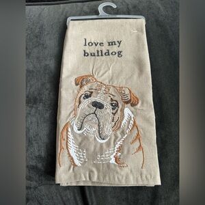 I love my Bulldog Kitchen Towel